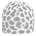 Leopard Knit Hood