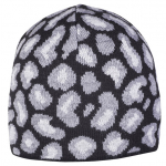 Leopard Knit Hood