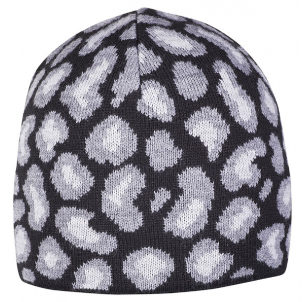 Leopard Knit Hood