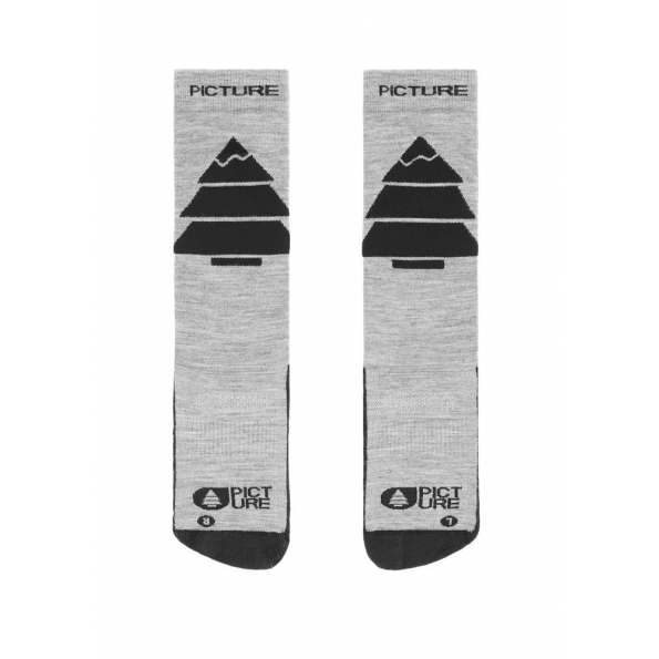 Picture Wooling Ski Grey Melange