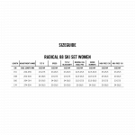Radical 88 Ski Set Women