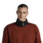 Original EcoStretch Neckwarmer X-MAS ALNOB HOLIDAYS - WOODWINE GREEN