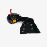 Original EcoStretch Neckwarmer X-MAS ALNOB HOLIDAYS - WOODWINE GREEN