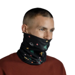 Original EcoStretch Neckwarmer X-MAS ALNOB HOLIDAYS - WOODWINE GREEN